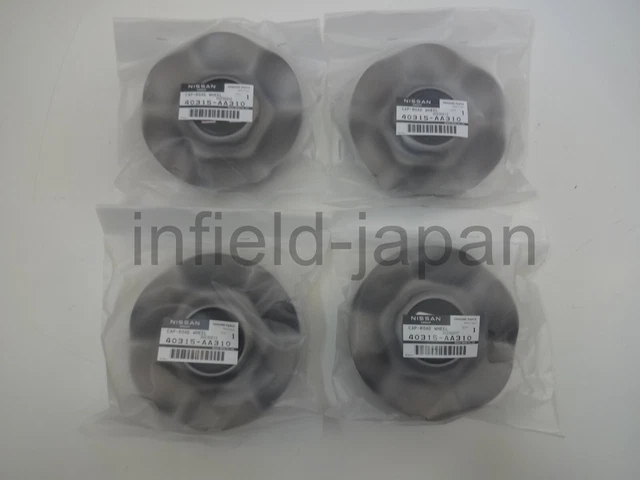 GENUINE NISSAN GTR GT-R R34 BNR34 Wheel Center Cap 40315-AA310 x4 F/S ...