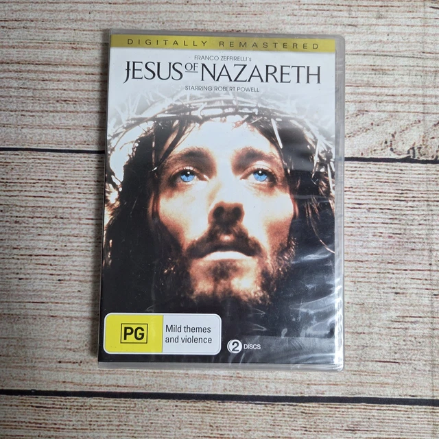 JESUS OF NAZARETH DVD ~ Digitally Remastered ~ 2 Discs ~ New & Sealed ...