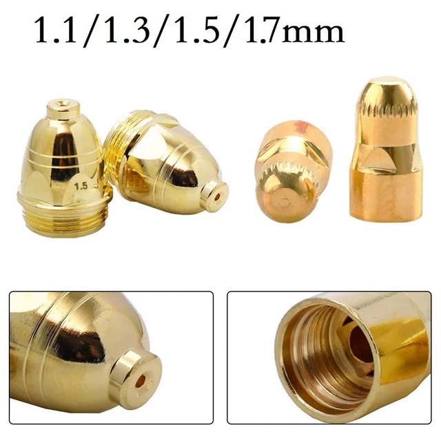 22 Pièces Consommables Pour Torche Plasma PT60/PT40 - électrodes, Pointes 1,0 Mm, Coupelle De Protection