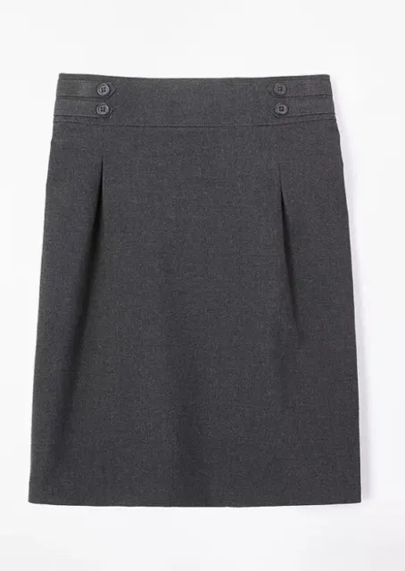 John Lewis uniform Girls' Stain Resistant School Pencil Skirt Grey 30” 32” 34”