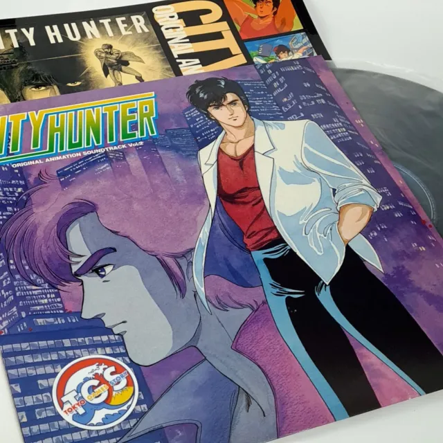 City Hunter Original Animation Soundtrack Vol.2 Wth Stickers LP Vinyl Record (Vi