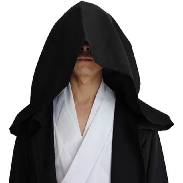 **SALE** Jedi Robe Fancy Dress Luke Skywalker Star Wars Adult Cosplay  -BLUE 3