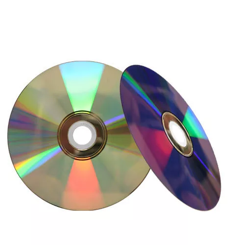 100 Shiny Silver Top 16X Blank DVD-R DVDR Disc Media 4.7GB