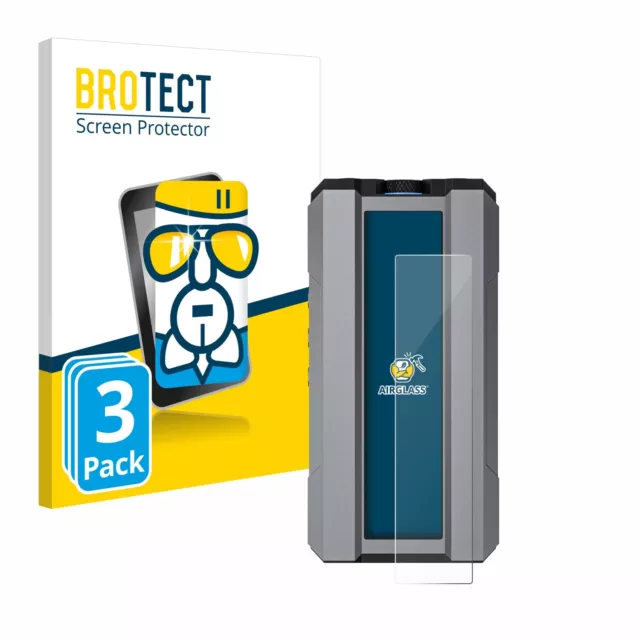 3x BROTECT Flexible Protection Ecran Verre Film Protecteur pour FiiO Q15 Robuste