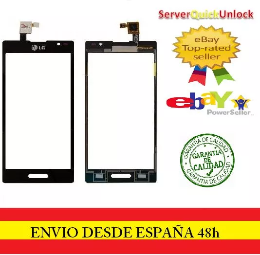 Pantalla Tactil Digitalizador Cristal Touch Lg Optimus L9 P760 P765 P768 Negro