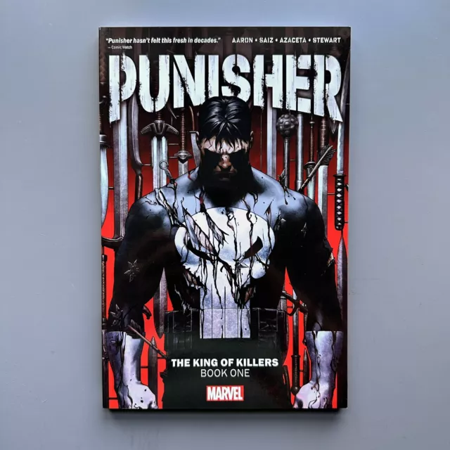 Punisher The King of Killers Book One TPB Marvel Jason Aaron Jesus Saiz GN 2022