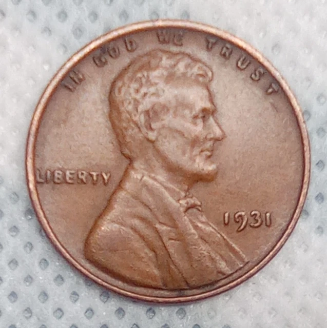  1931 Lincoln Wheat Cent Penny High Grade VF XF Hard To Find