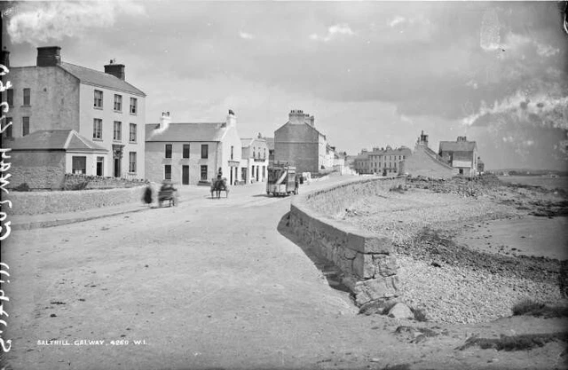Ancienne Photo Main Street, Clifden, Galway, Irlande Vers 1900