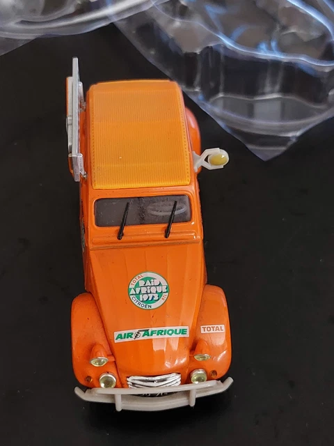Miniature Norev 1/43 Citroën 2CV 6 Raid Afrique 1973 - État Moyen - Occasion