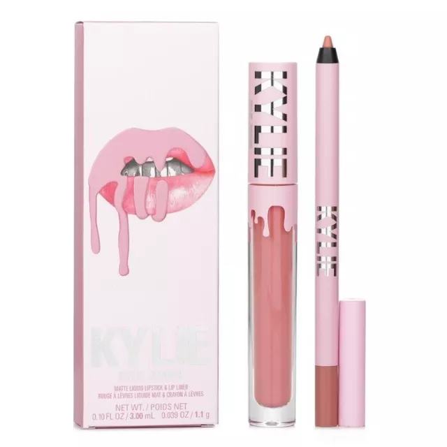 Kylie By Kylie Jenner Matte Lip Kit: Matte Liquid Lipstick 3ml + Lip Liner 2pcs