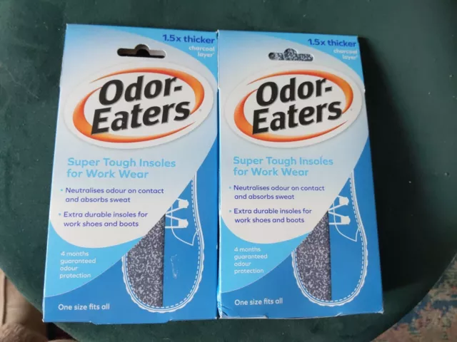 Mangiatori di odori solette super dure 2 paia solette da lavoro resistenti