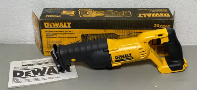 Dewalt DCS380B 20V Max Reciprocating Saw (Tool only) DCS380 - New Open Box