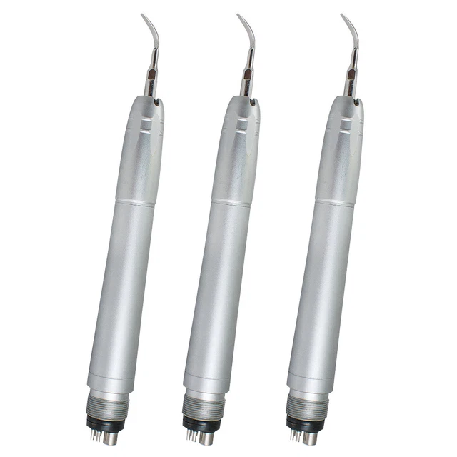 Durable 3*Dental Piezo Ultrasonic Air Scaler Handpiece 4Hole +9 Tips FDA