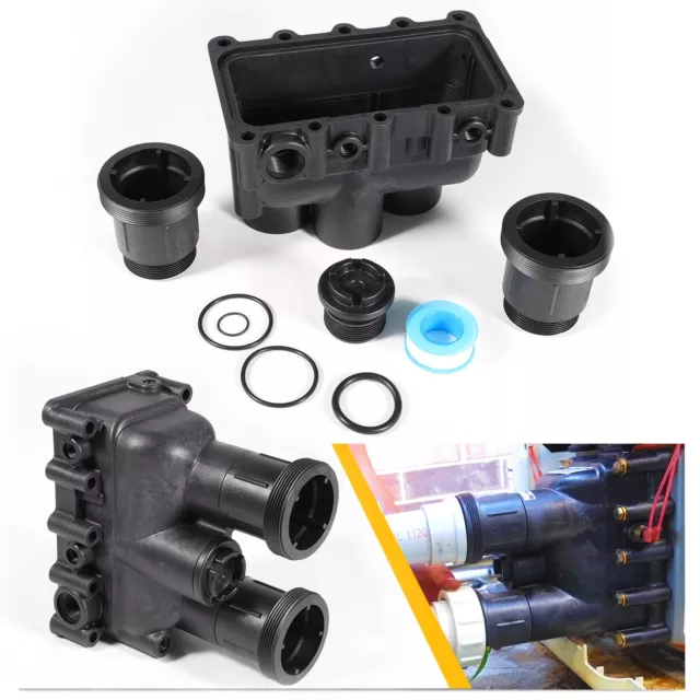 Pool Heater Manifold Assembly Replacement Kit for Pentair MasterTemp