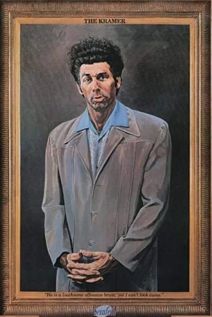 THE KRAMER - SEINFELD POSTER - 22x34 - PORTRAIT TV 18335