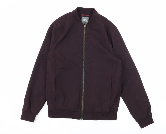 NEXT Girls Purple   Bomber Jacket  Size 10 Years  Zip