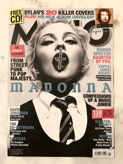 MADONNA MOJO MAGAZINE Subscribers Cover Very Good Condition
