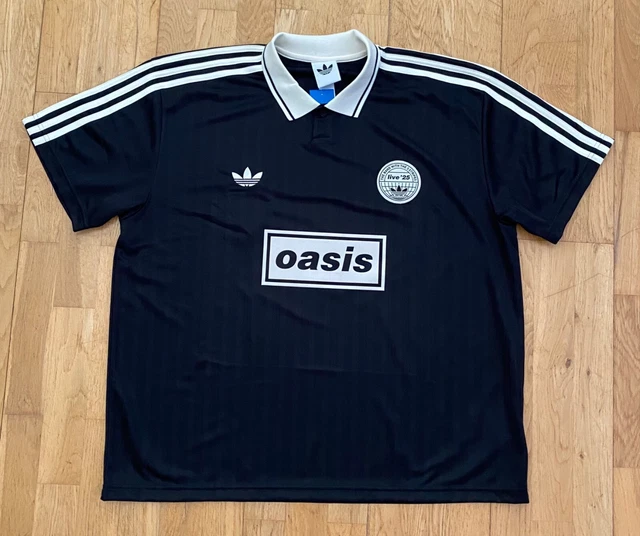 OASIS X ADIDAS Originals 25 Tour Jacquard Jersey Black M