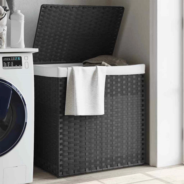 Cesto Portabiancheria Pop-up In Rete 3 Sezioni – 82x36x36 Cm, In Tessuto Maglia E Filo Di Acciaio, Pieghevole, Con Manici, Per Armadio E Viaggi