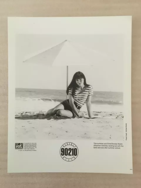 Shannen Doherty 1991 Beverly Hills 90210 , original vintage press headshot photo