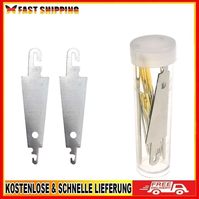 30pcs Needle Threader with Bottle Cross Stitch Sewing Needle Threading Device