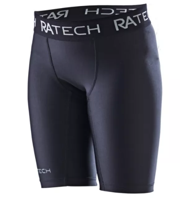 BARGAIN || Russell Athletic Boys Compression Shorts (Black)