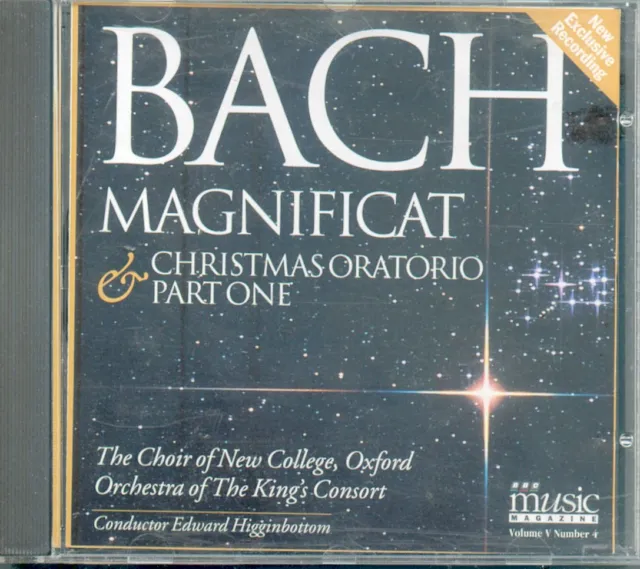 Js Bach: Magnificat + Christmas Oratorio Pt 1 / Choir Of New College Oxford Etc