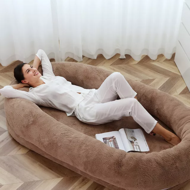 Extra Large Dog human Bed Orthopedic Foam Pet Bed for Medium Large Jumbo Dog