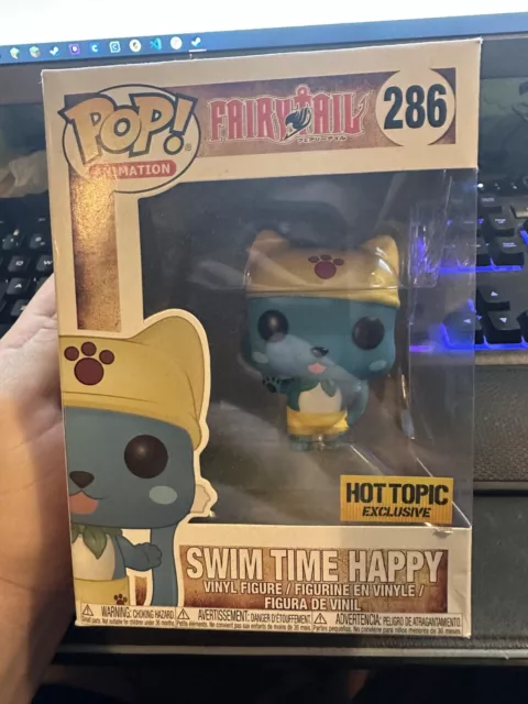 Funko Pop! Animation Fairytail Swim Time Happy Hot Topic Exclusive Figure  #286 - US