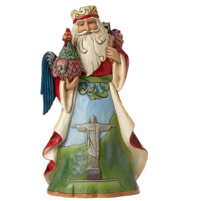 Heartwood Creek Santa around the World Collection - Brazilian Santa 4046767