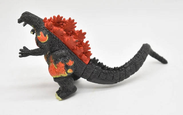 Godzilla Burning From Pack Of Destruction Loose 2.5" Action Figure Bandai 2002