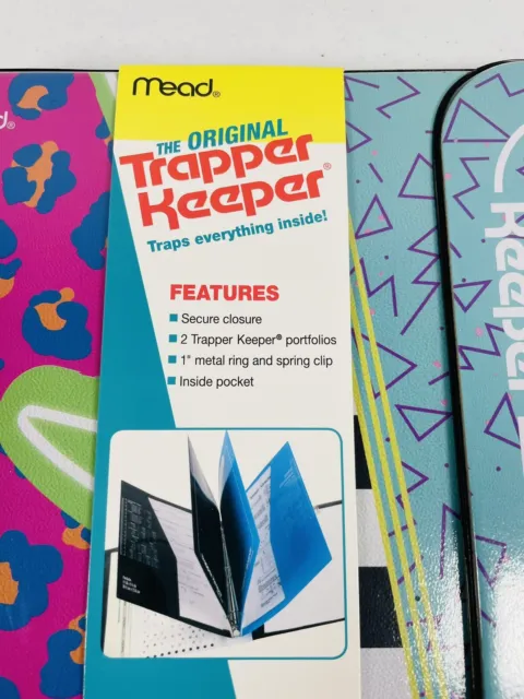 Trapper Keeper ~ Binder Retro Portfolio Folder 2021 Mead (E) 12 3/16" x 11 1/4"