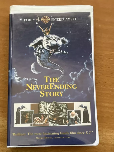 THE NEVERENDING STORY VHS 1994 Noah Hathaway Barret Oliver Fantasy ...