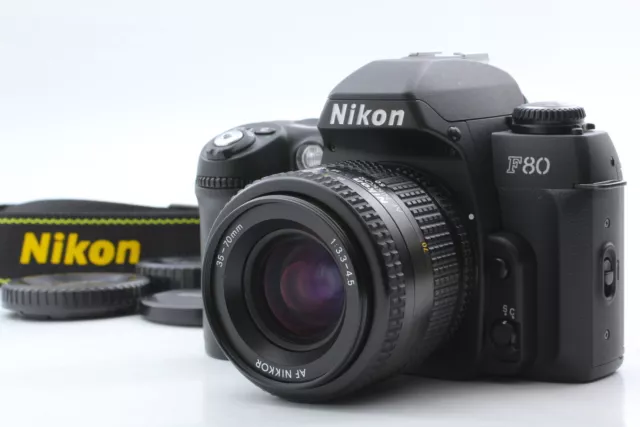 【Top MINT】Nikon F80D SLR Cámara de película Cuerpo AF 35-70 mm f/3.3-4.5...