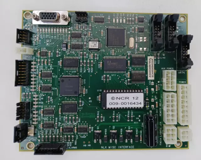 NCR 0090016434 ATM Bank Machine Part NLX Misc Interface Board 5886 445-0698795