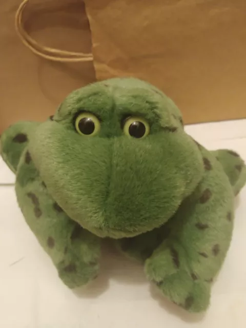 Gund Jeremiah Frog Plush 6106 Bullfrog Toad Stuffed Animal Ball