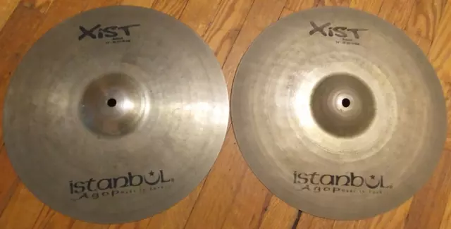 Istanbul Agop Xist Brilliant 14" Hi-hat pair cymbal set