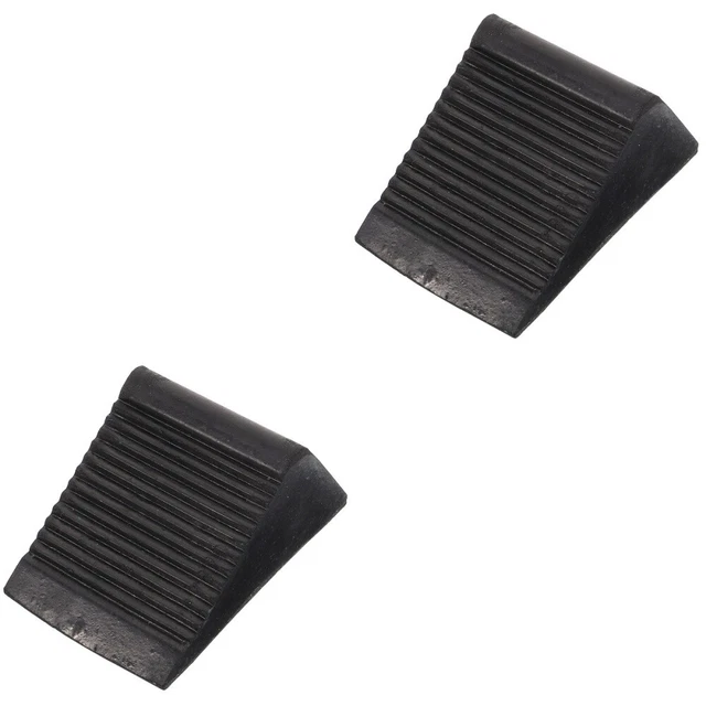 2pcs Anhängerblock Anti-Rutsch-Auto-Ramp RV Rad Ladfahrzeugradkuhl