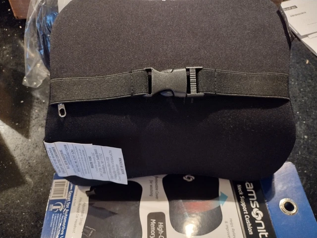 Samsonite  Neck Pillow SA5242 Memory Foam Universal Fit Helps Relieve Neck Pain 3