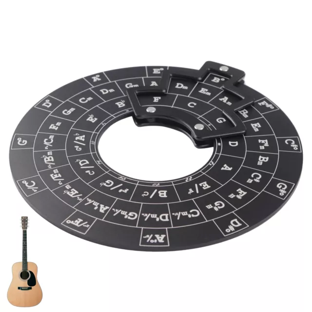 Circle Of Fifths Alloy Chord Wheel Music Melody Tool Musical Educational Tool 2