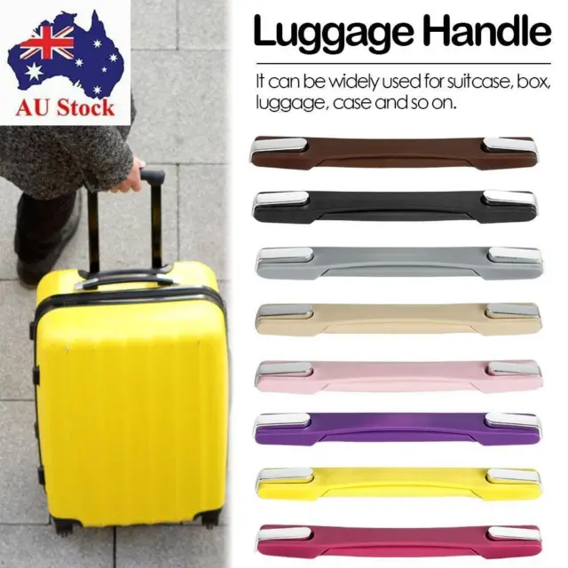 Luggage Handle, 220mm Long Strap Grip Replacement for Suitcase Case Black