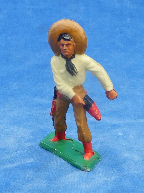 Starlux western luxe cav cowboy sur rare cheval ruade - Collection