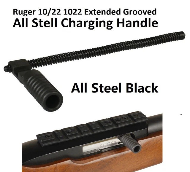 Ruger 10/22 Charger Charging Handle With Extended Latch Full Replacement 1022