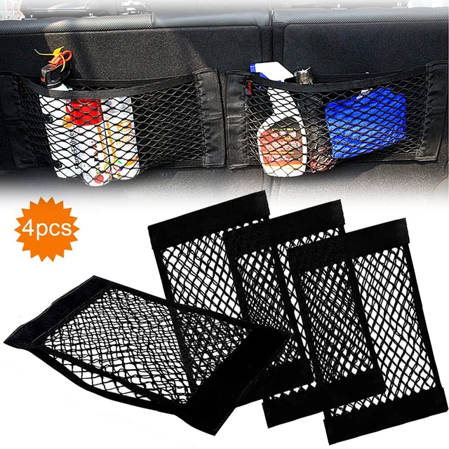 3er 40 x 25cm Kofferraum Netztasche Auto Gepäcknetz Auto Kofferraum Gepäcknetz