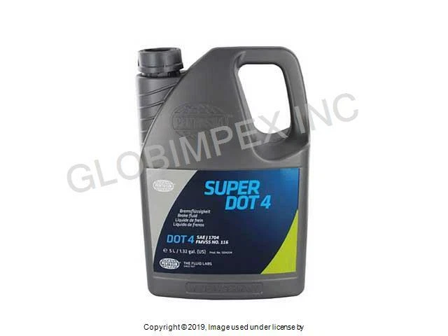Mercedes (1963+) 5 Liters Brake Fluid SUPER DOT 4 PENTOSIN