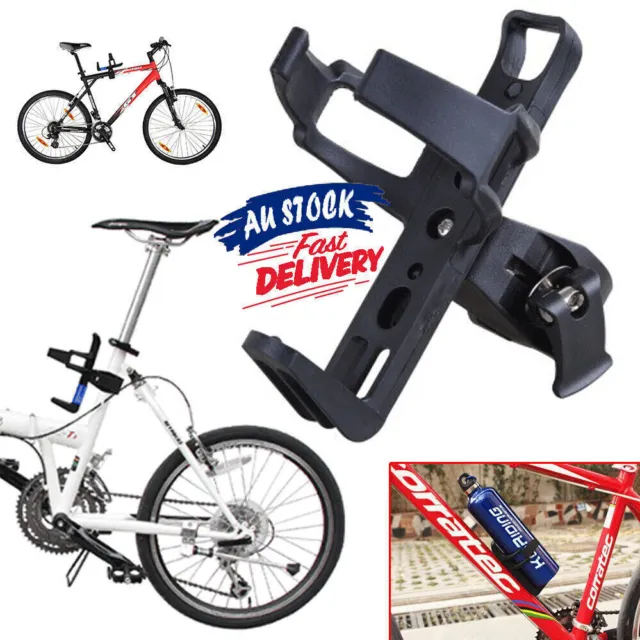 Bike Cup Holder Water Bottle Cage Bicycle Handlebar Mount Drink Cycling Beverage