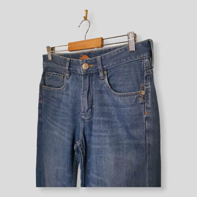 Jeans da uomo blu Tommy Bahama taglia 30 W 32 L vestibilità regolare stile dritto 2