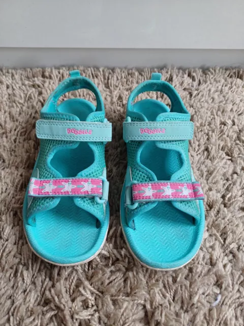 Clark Doodles Girls Sandals Size 11.5F