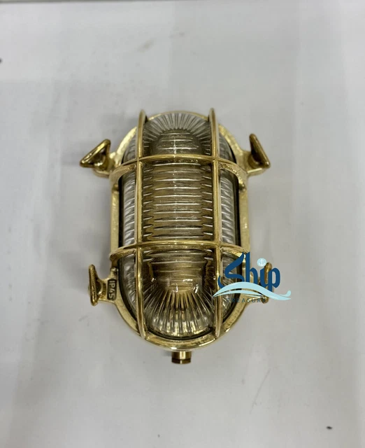 Applique murale/plafonnier Nautica ovale nickel