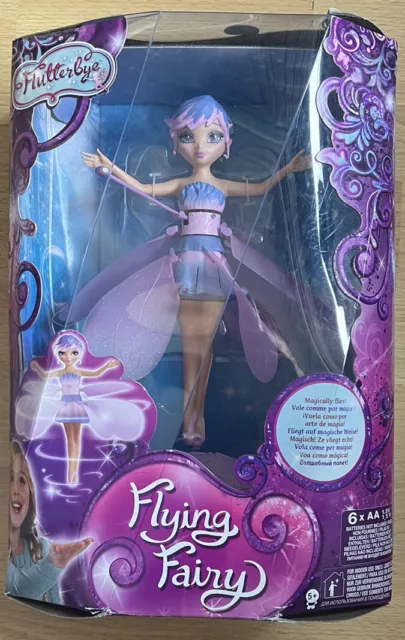 Flutterbye Flying Ocean Fairy Spin Master AUSVERKAUFT ROSA LILA SPASS! In der Box.